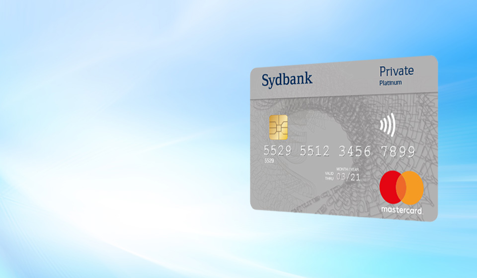Sydbank Mastercard Private Platinum Med Rejseforsikring