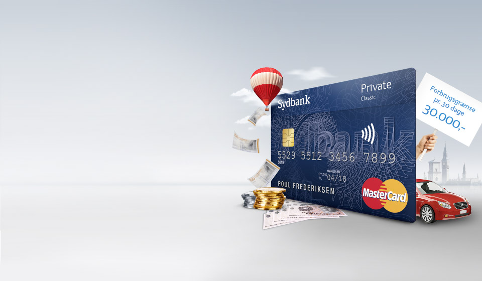Sydbank Mastercard Private Classic Uden Rejseforsikring